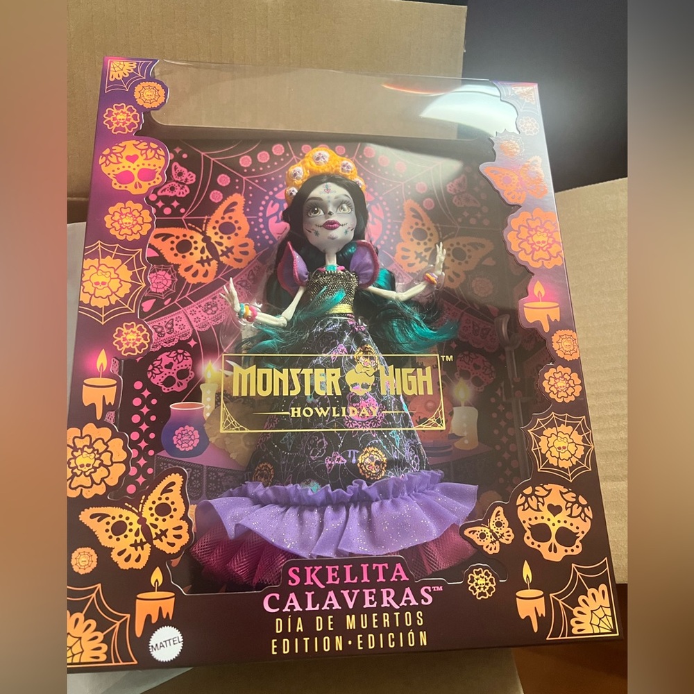 Monster High Skelita Caleveras Dia De Muertos Doll - Picture 2 of 8